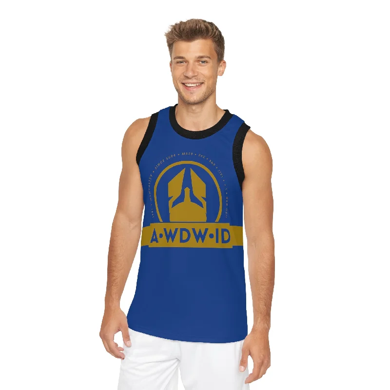 Copy of A1- Who Dares Wins (ID)  Unisex Basketball Jersey (AOP) Summer Jersey Tee