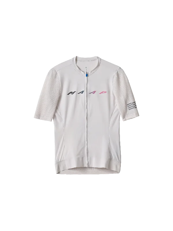 Women's Blurred Evade Pro Base Jersey 2.0 Ribbed Jersey Tee