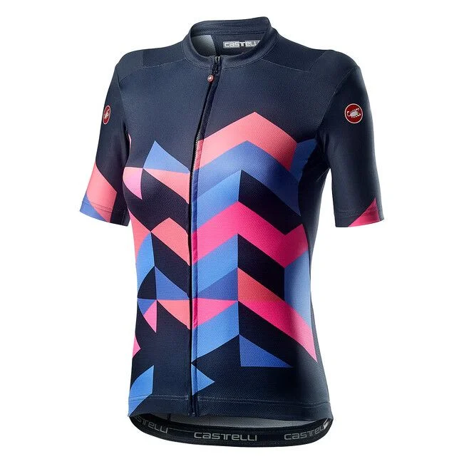 Castelli Jersey Unlimited Women's Dark Steel Blue Sustainable Jersey Tee