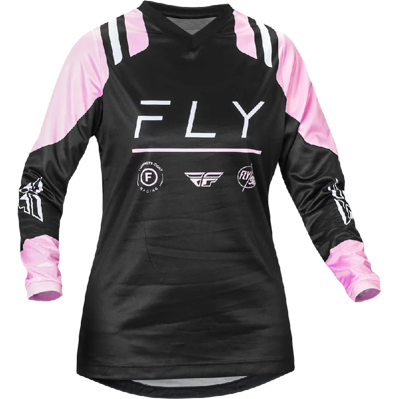 Fly Racing Women's F-16 Jersey Sky Blue Jersey Tee