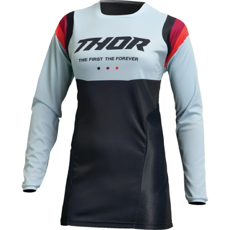 THOR Women's Pulse REV Jersey Navy Blue Jersey Tee