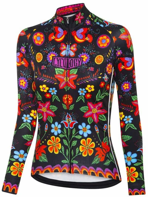 Frida Women's Winter Long Sleeve Jersey Lightweight Jersey Top