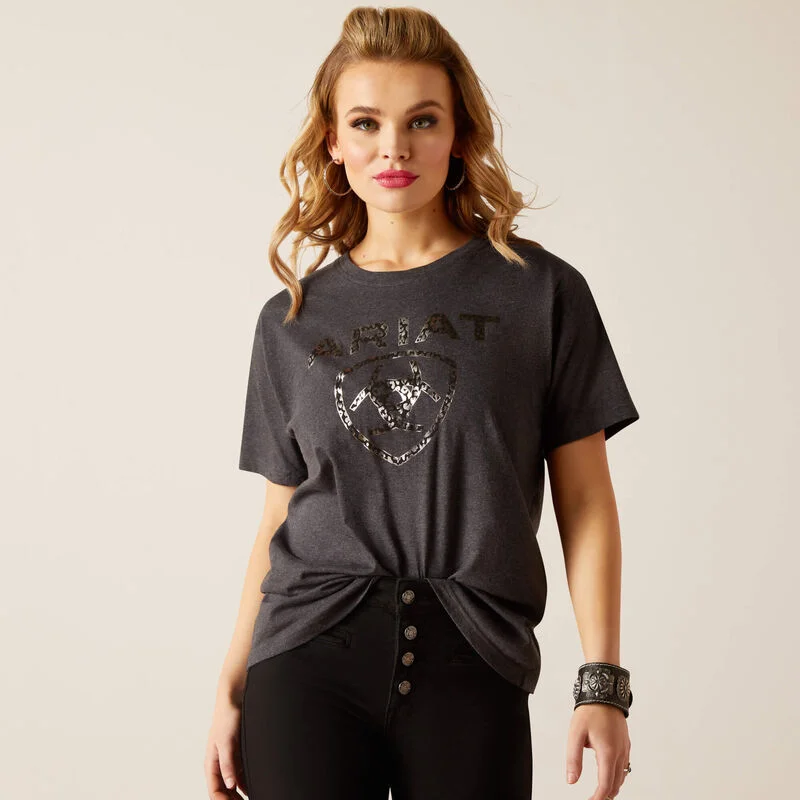 Shield Woman's T-Shirt | 10047403 Casual Formal Business