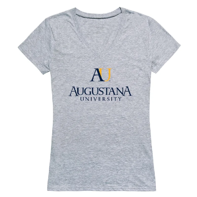 Augustana University Vikings Womens Seal T-Shirt Fleece Fabric Down Fabric Feather Fabric