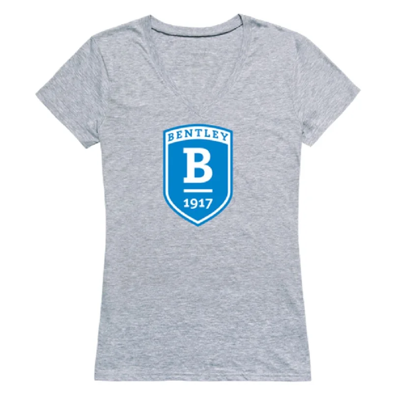 Bentley University Falcons Womens Seal T-Shirt Mesh Canvas Denim