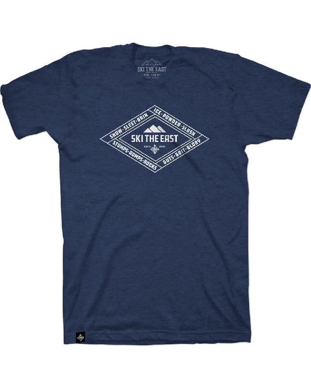 Dedicated Tee - Navy Modern Contemporary Chic