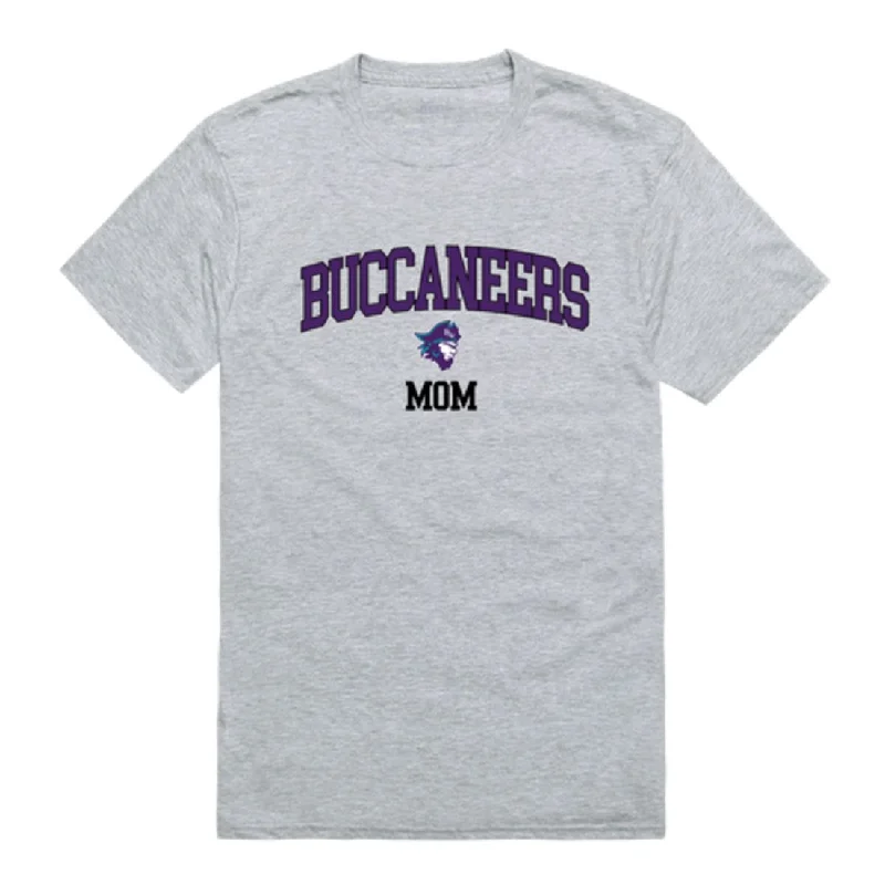 Florida SouthWestern State College Buccaneers Mom T-Shirts Ribbed Striped Patterned