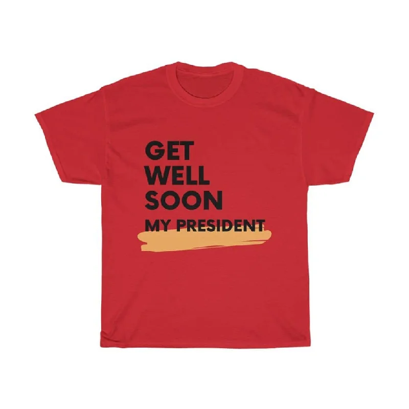 Get Well Soon My President Unisex T-Shirt Plaid T-Shirt Polka Dot Checkered