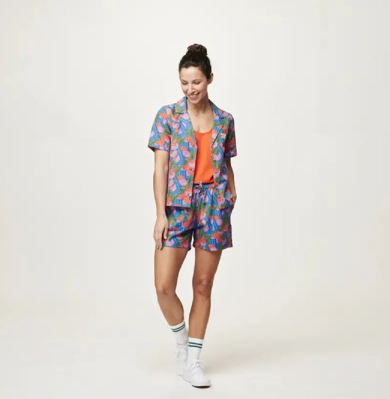 Kintha Shirt Rayon Velvet Corduroy