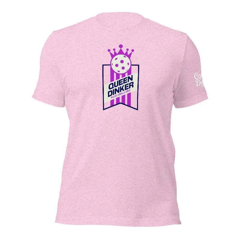 Queen Dinker PB t-shirt Solid Color Striped Floral