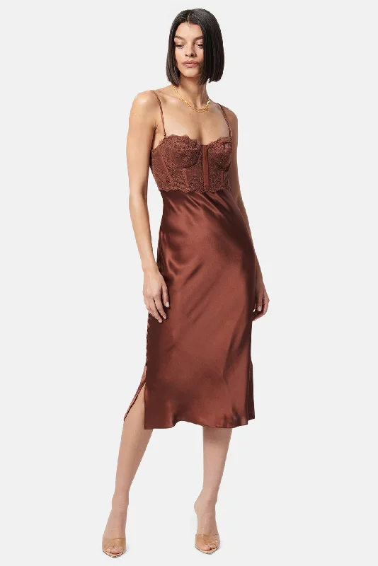 Lara Dress Coffee