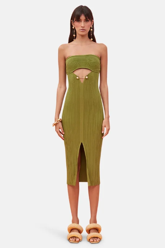 Christy Knit Dress Olea