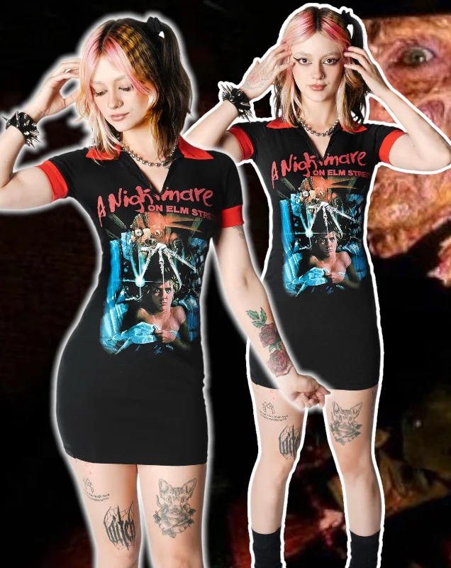 A Nightmare on Elm Street Polo Dress