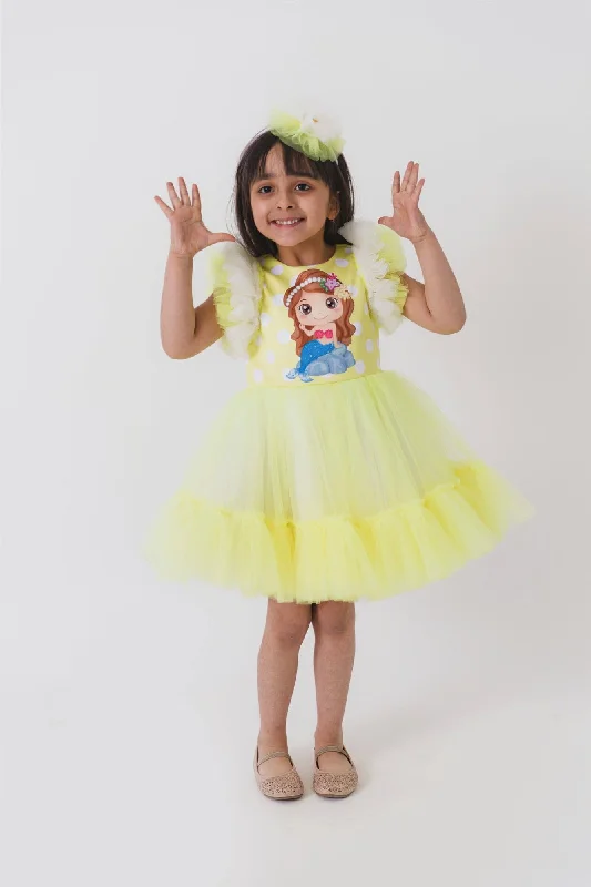Pre-Order: Mermaid Yellow Dress