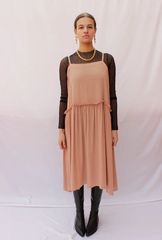 Zeta Salmon Pink Dress