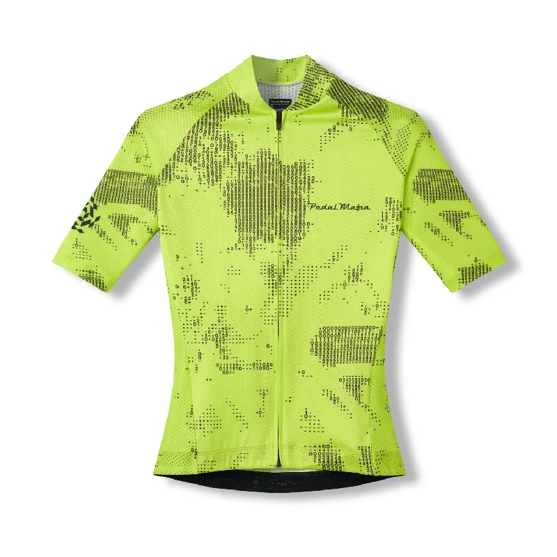 Women's Core Jersey - AMF1 Team Lime Essence Olive Green Jersey Tee