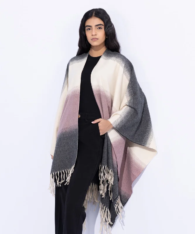 Cape Shawl Warm Woolen Shawl Wrap