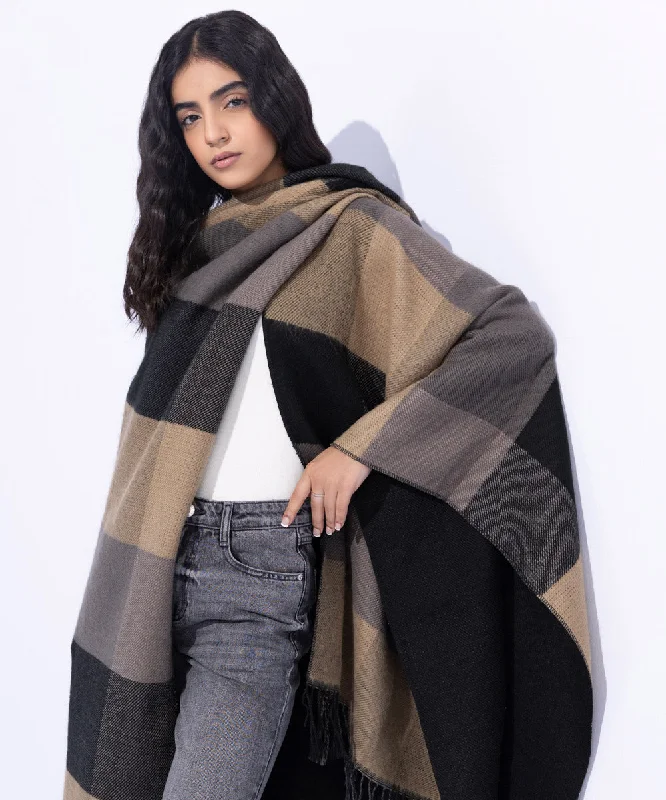 Cape Shawl Stylish Oversized Wool Shawl